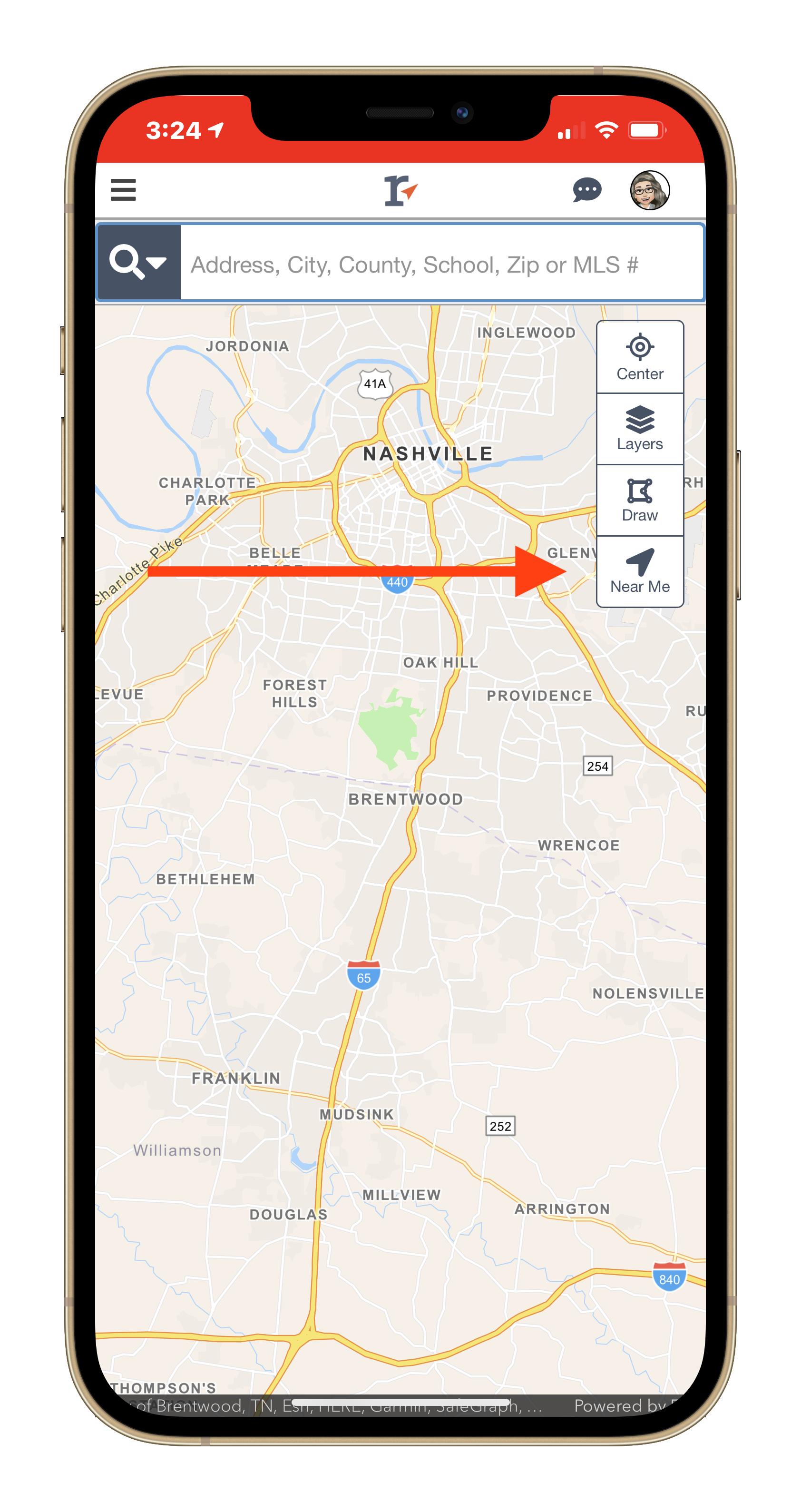 Realtracs App Walk the Property Lines